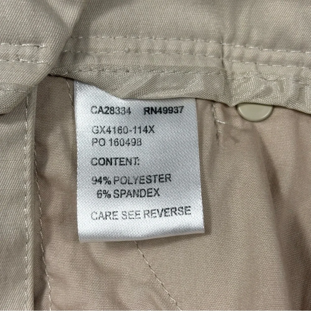 TAIL Women Bermuda Shorts Light Khaki Golf Tennis‎ Athleisure Size 8